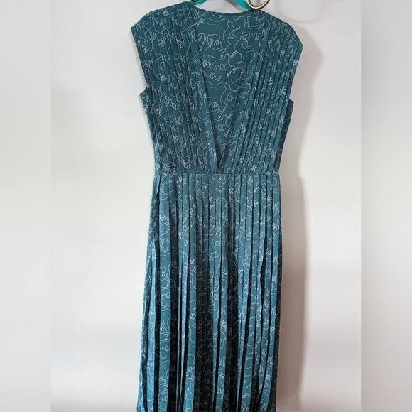 Dear Drew by Drew Barrymore Pleated Dress NWOT - Picture 6 of 10